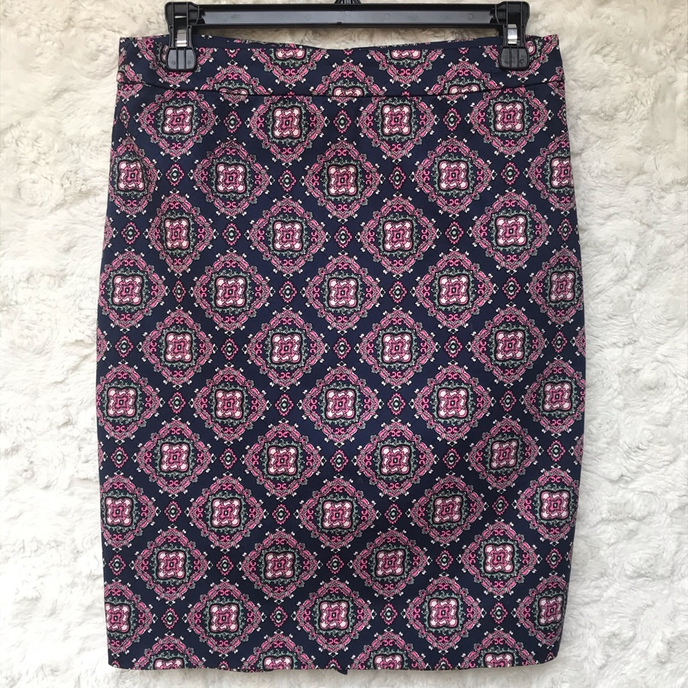 NWOT J. Crew Polished Cotton Pencil Skirt Sz 4